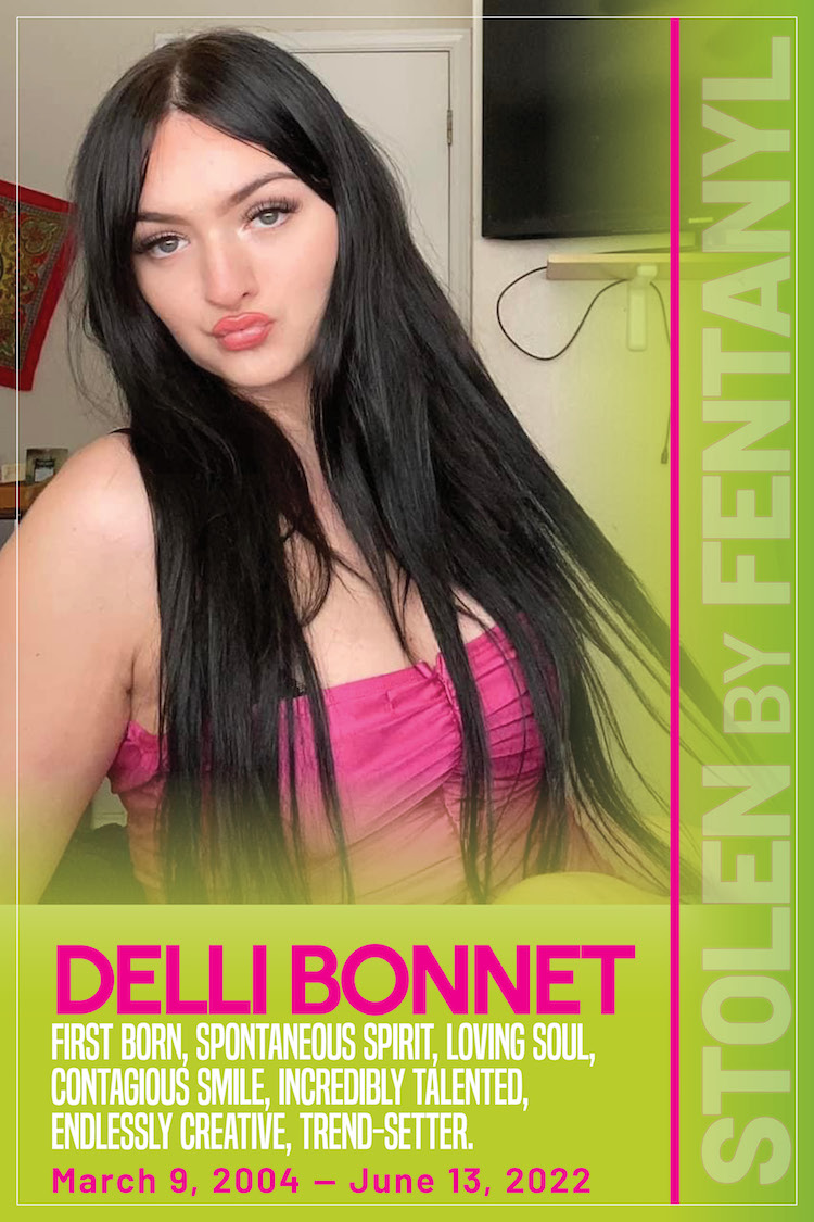 Delli Bonnet stolen by fentanyl